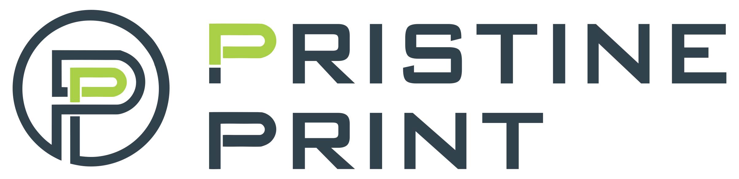 PRISTINE PRINT logo